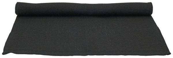 SAUNIA LAUDELIINA 45 X 55 CM MUSTA 100 % PELLAVA